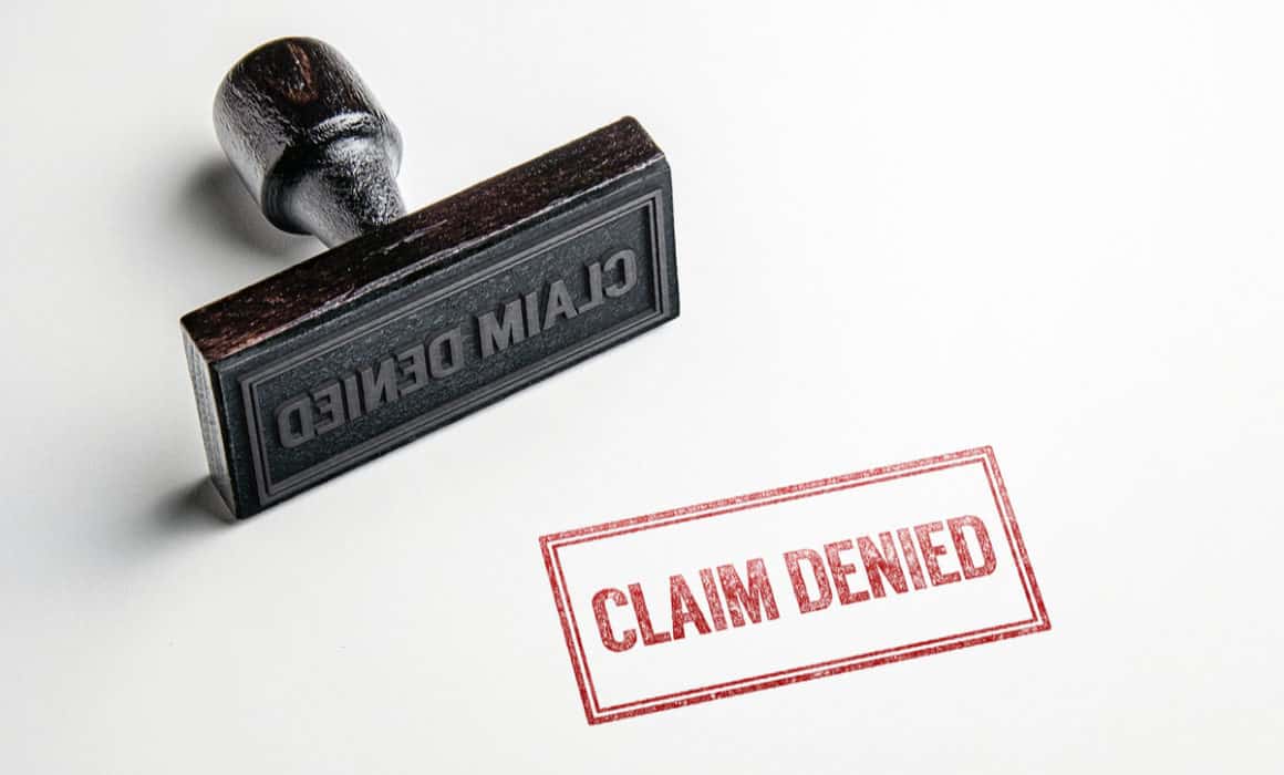 claim denied stamp graphic